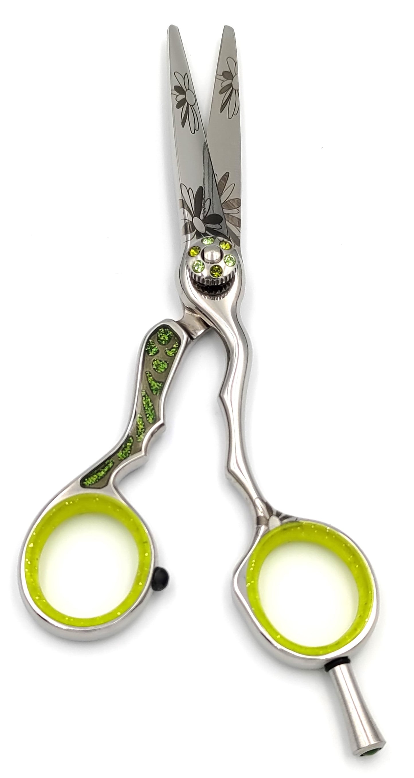Hair Scissors : GO(F)- flowers
