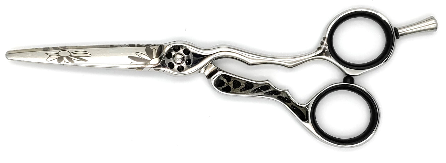 Hair Scissors : GO(F)- flowers
