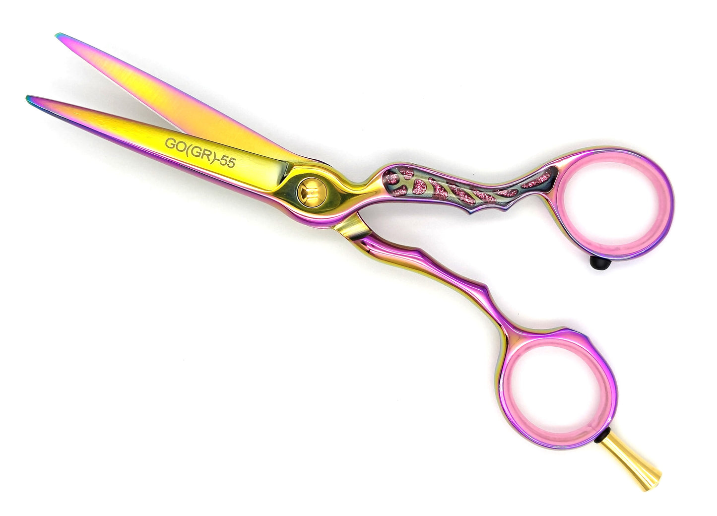 Hair Scissors with color no. GO(GR)