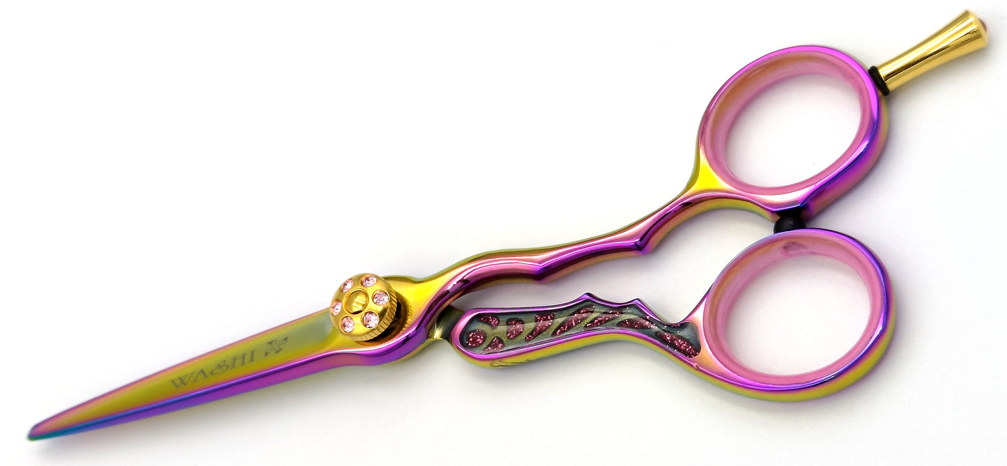 Hair Scissors with color no. GO(GR)
