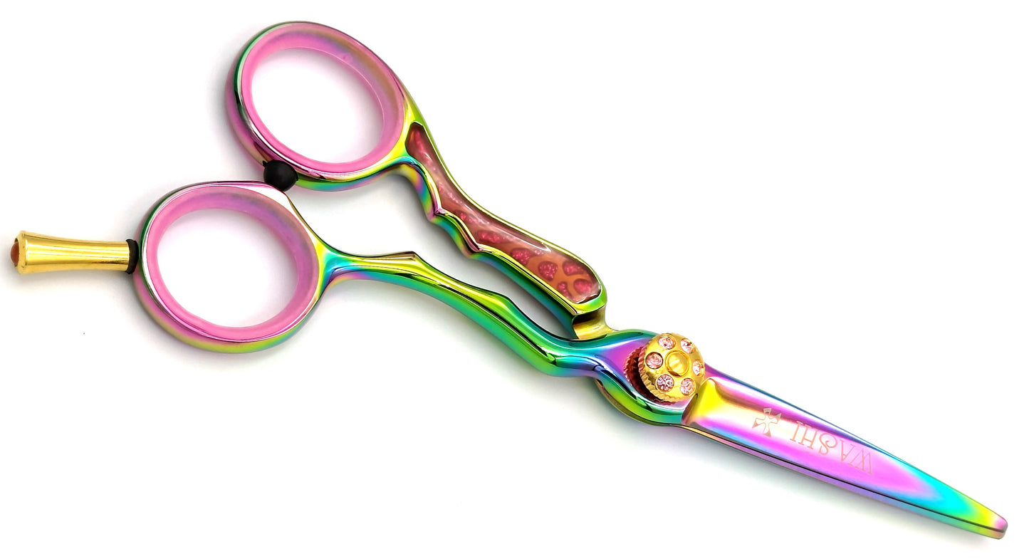 Hair Scissors with color no. GO(R)