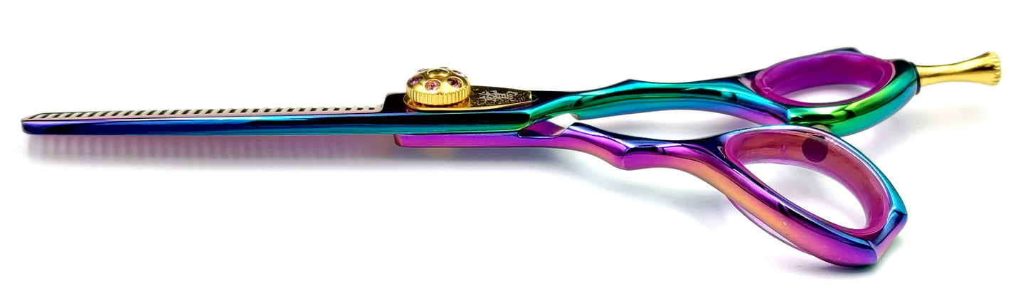 Hair Scissors with color no. 2FL(DR)-T