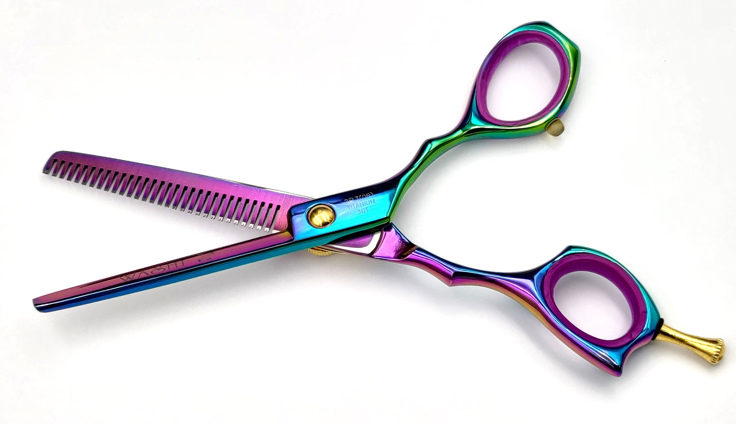 Hair Scissors with color no. 2FL(DR)-T