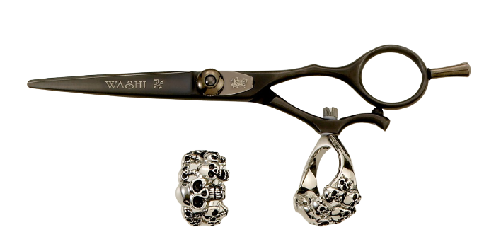 Hair Scissors with special function : KS(K)+skull – WASHIHERCAT