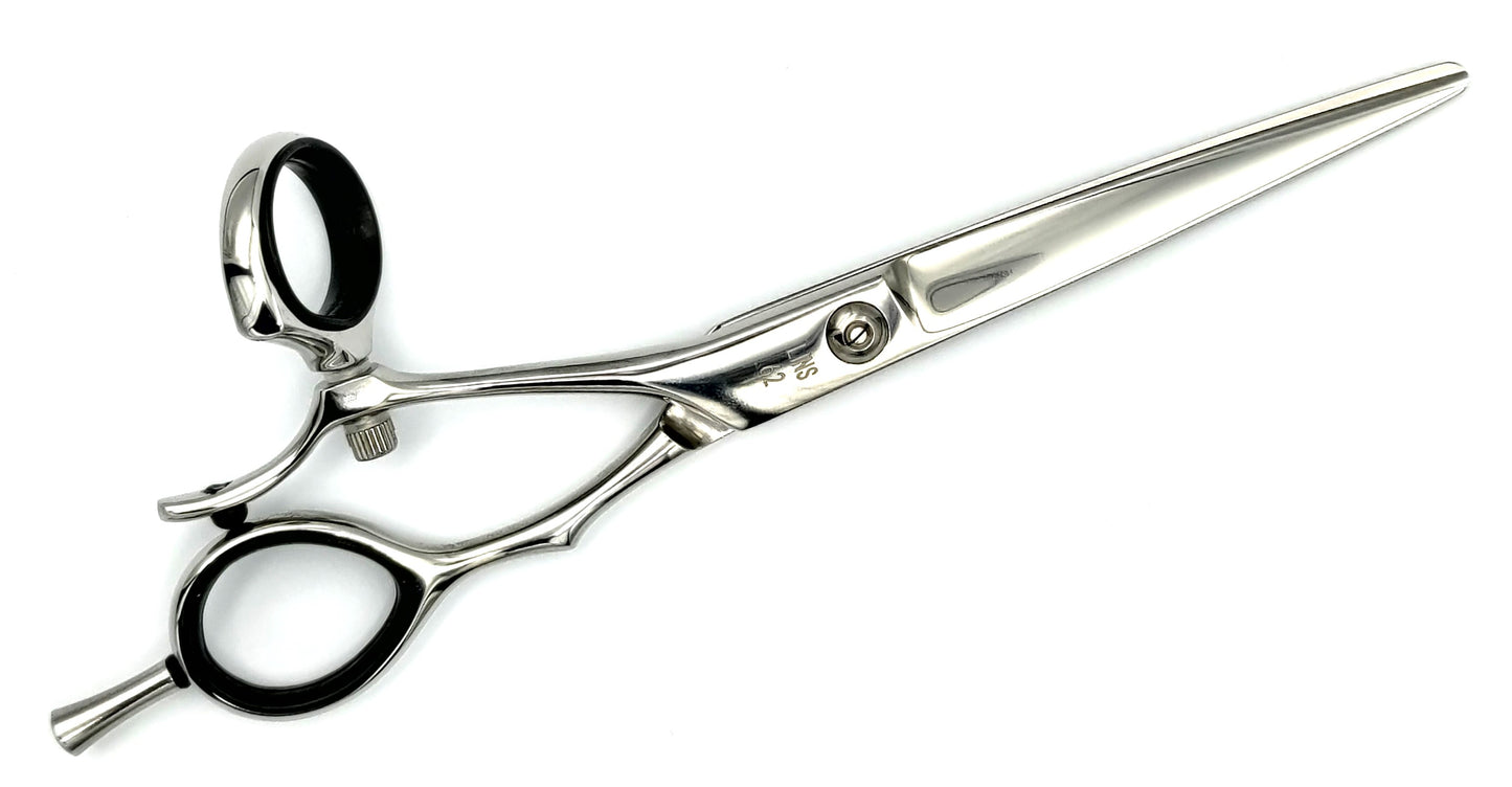 Left-handed Scissors with swivel ring : LINS