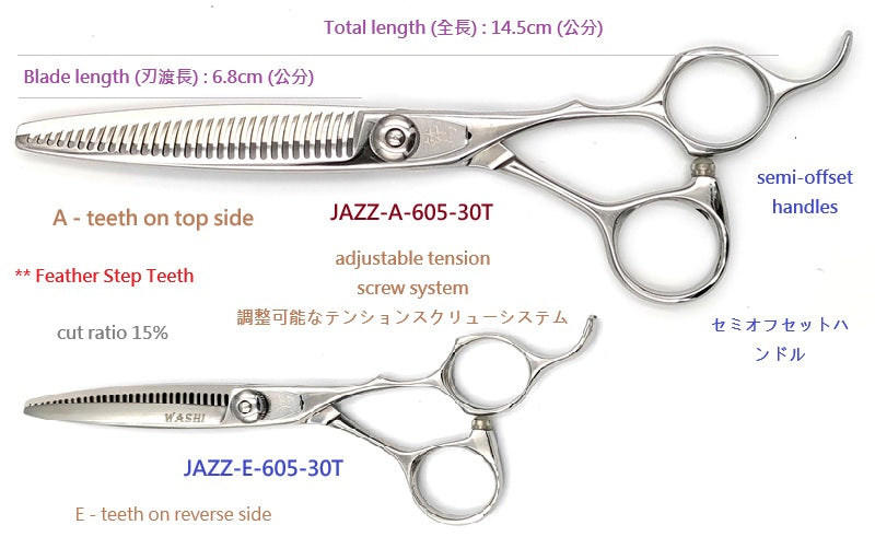 Hair Thinning Scissors : JAZZ-T