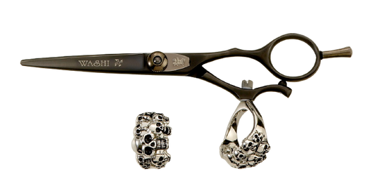 Hair Scissors with special function : KS(K)+skull